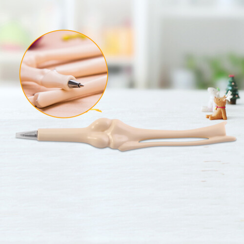5Pcs/Set Creative Bones Shape Ballpoint Pens School Office Supplies Kids Gift 2