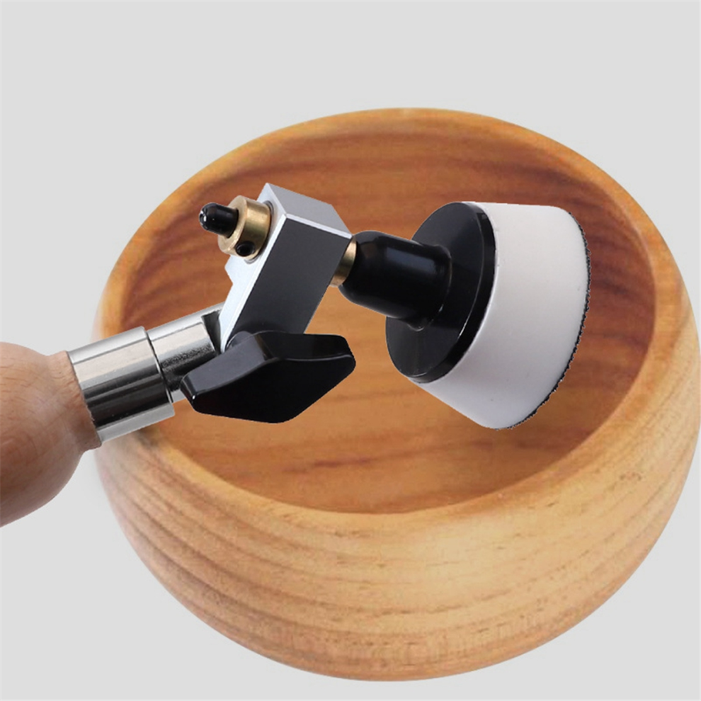 Bowl Sander Set 50Pcs Sandpaper Discs Sanding Tool With Handle 4852874516394