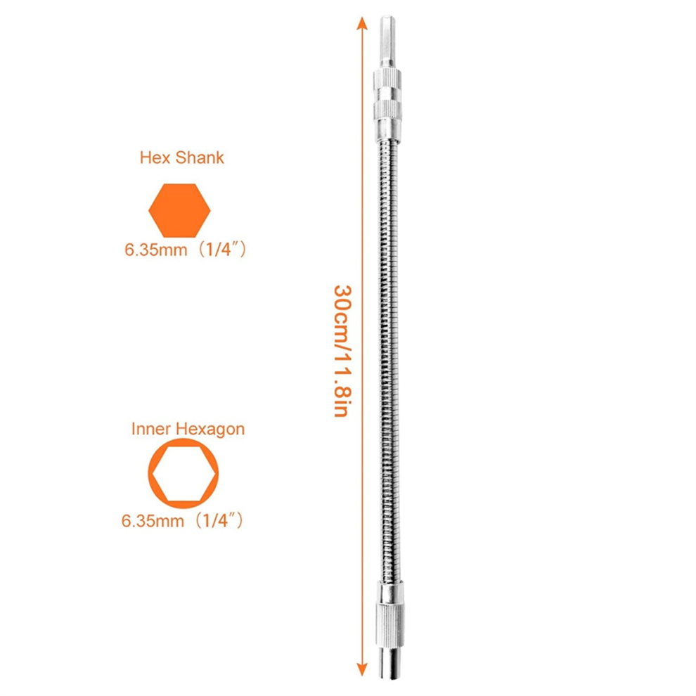 Drill Bit Extension And 105 Degree Right Angle Attachment Set 4852874522494