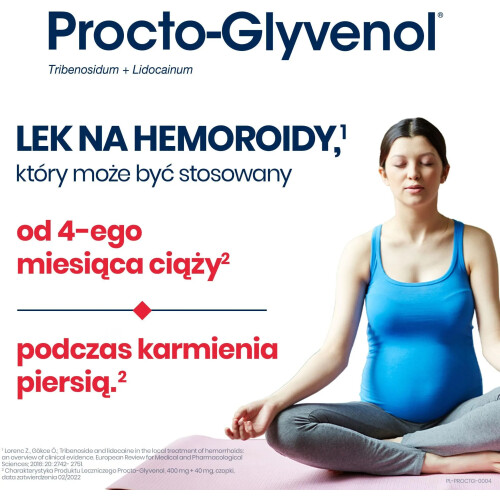 Procto-Glyvenol 10x rectal suppositories hemorrhoids hemoroidy 2