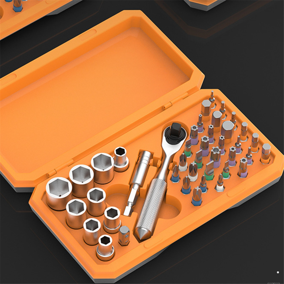 Screwdriver Kit 42 In 1 Ratchet Torque Wrench Magnetic Drive Set 4852874529332