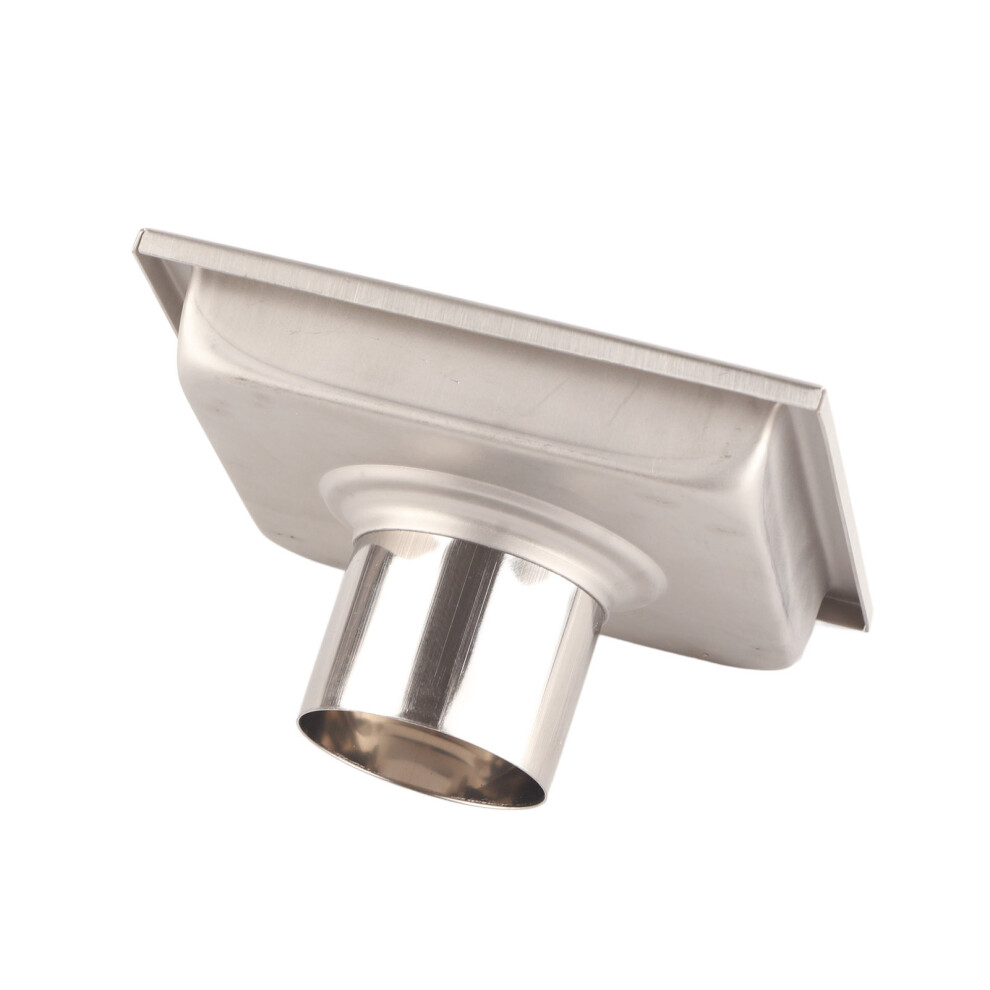 Home Stainless Steel Square Shape Antiodor Bathroom Floor Drain Waste Gate Shower Drainer 3291324372769