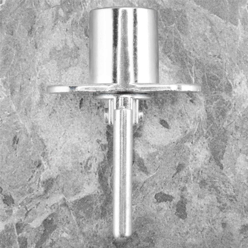 Silver 19Mm Cylinder Head Diameter Tone Metal Drawer Plunger Lock