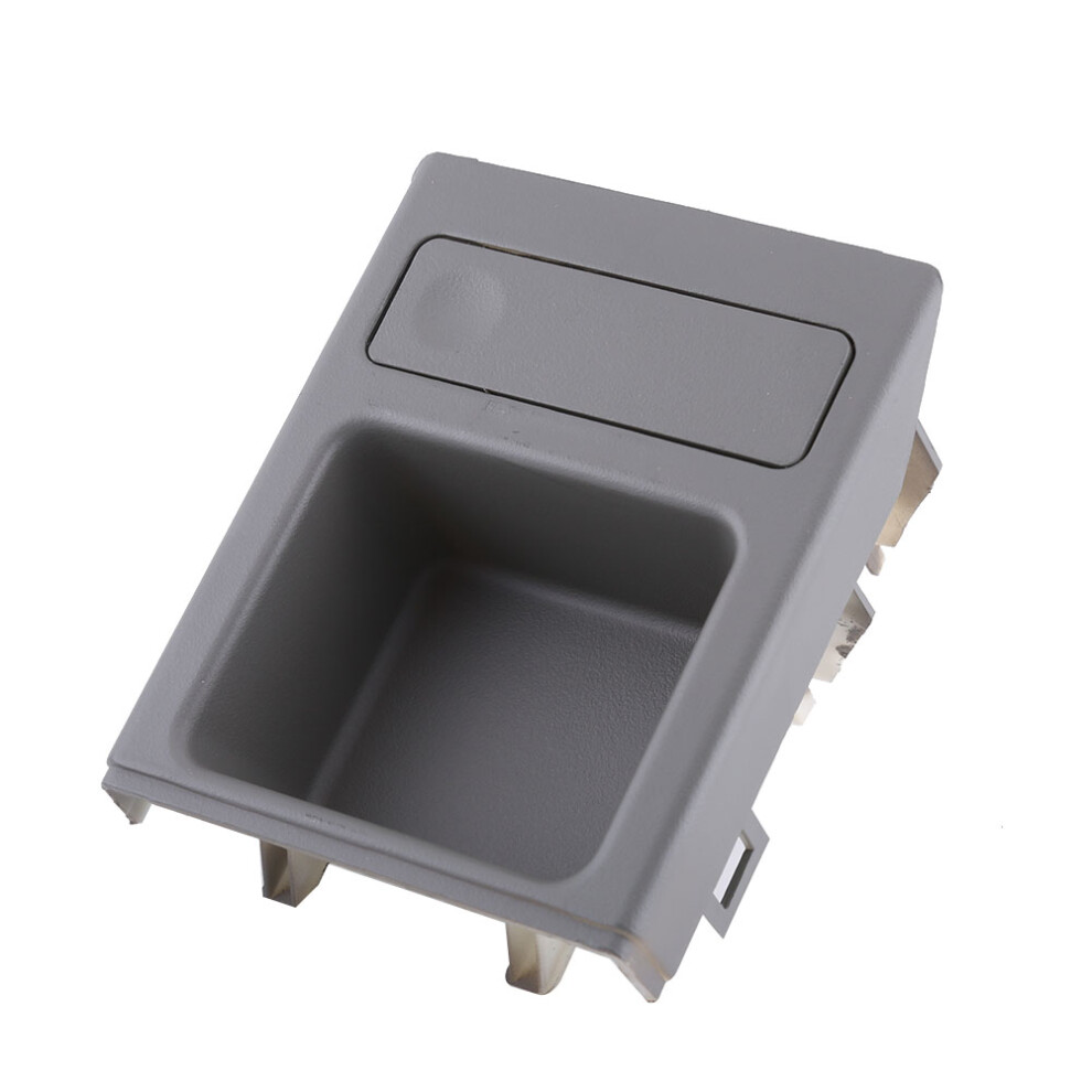 Car Interior Front Center Console Cup Holder Coin Holder For Bmw E46 1998-2004 Gray 9411324373229