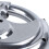1x PADLOCKS HEAVY DUTY 70MM ROUND CIRCULAR DISC PADLOCK with 1 KEYS 7