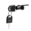 Zinc Alloy Drawer Cupboard Locker Cam Lock with Keys, Black 2