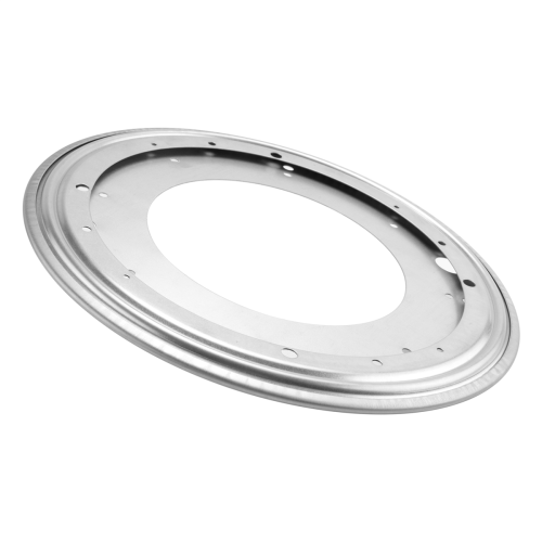 12 Inch Round Shape Galvanized Turntable Rotating Swivel Plate 2