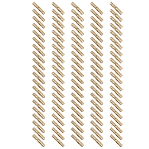 100Pcs Brass Concealed Hinges Jewelry Wood Boxes 4X20mm
