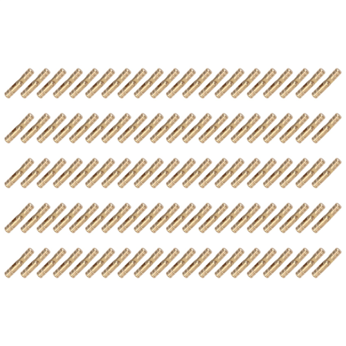 100Pcs Brass Concealed Hinges Jewelry Wood Boxes 4X20mm 1