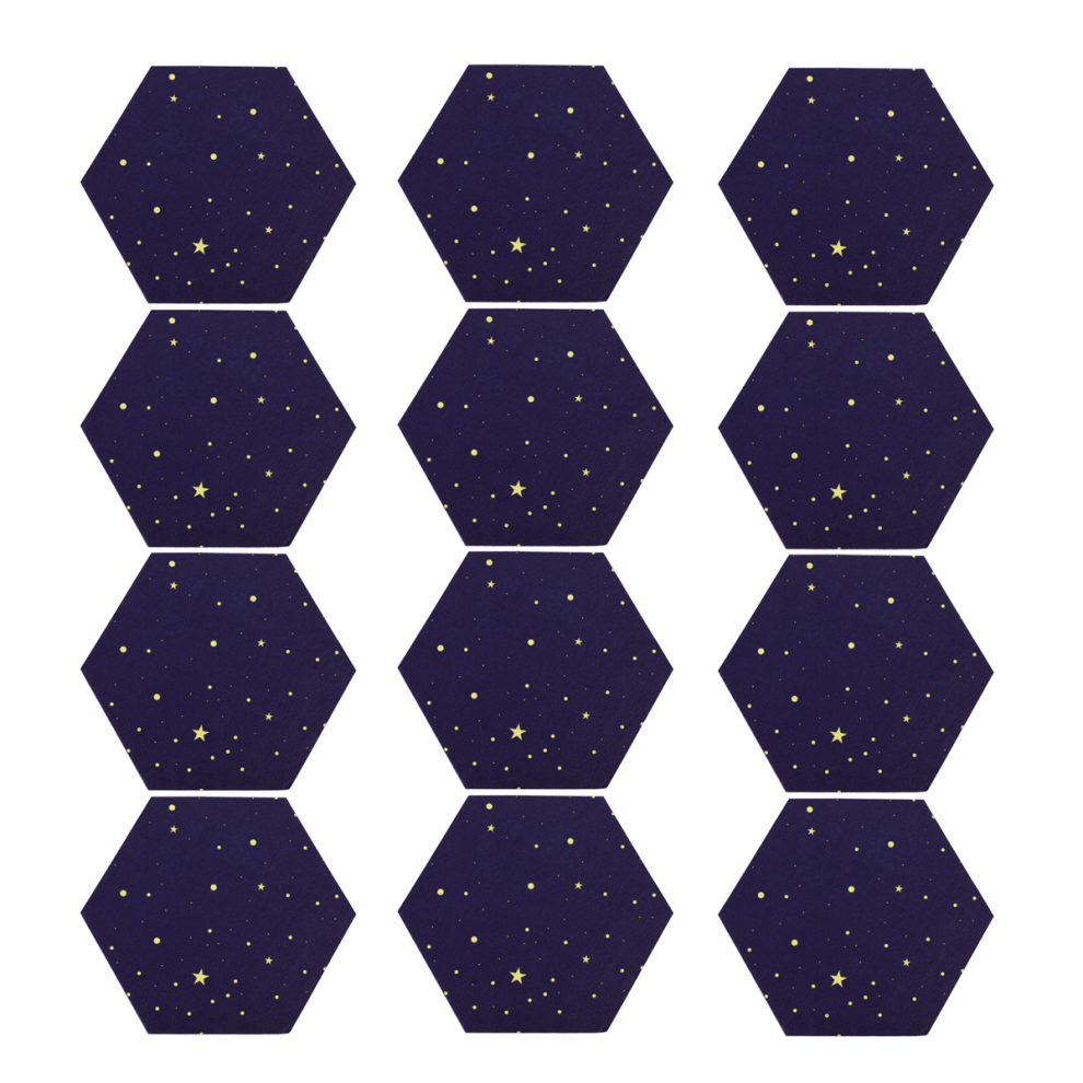 12 Pack Hexagon Acoustic Panels,For Studio Acoustic Treatment 4851839519777