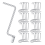 Fence Wire Tightener Tool with 1 Tighteners Handle Fence Wire 1