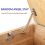 Heavy Duty Hinge Lid Support Hinge for Cabinet Kitchen Wardrobe 2 PCS 3