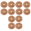 12 Pcs Coconut Fibers Mulch Ring Tree Protector Mat 1
