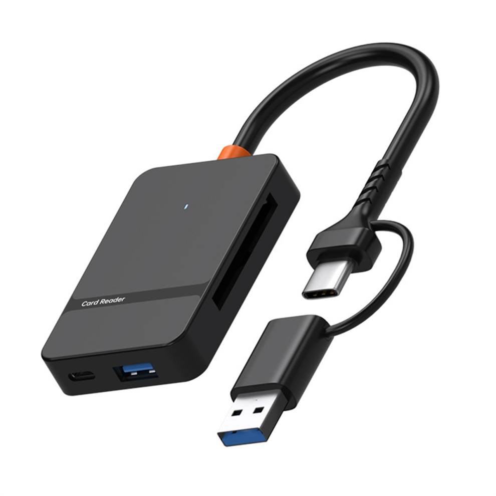 Usb 3.0 Card Reader Sd Micro-Sd Tf Ms Compact Flash Card Adapter 4851839521572
