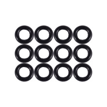 Black 9MM X 2.0mm Rubber Seals Oil Seal O Rings 12 PCS