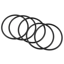 5 peças 80 mm diâmetro externo 4 mm espessura filtro borracha o-ring vedação preto