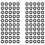 100 peças de o-ring em borracha nitrílica 6 x 2 mm 3