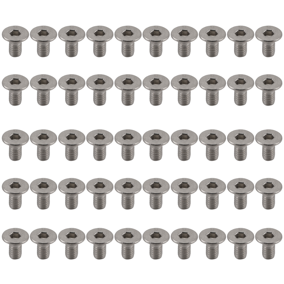 M3 x 6mm Hex Socket Countersunk Flat Head Screw Bolts 50pcs-image-OPC-PHWKH2M-NEW