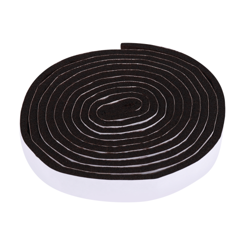 Rolo de tira de feltro autoadesiva para superfícies (1/2 polegada x 60 polegadas), marrom
