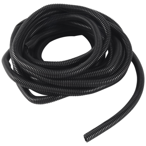 20 Ft Split Wire Conduit Polyethylene Tubing Black 10mm inner diameter 2