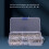 250 Pcs/Set M1.6 M2 M2.5 M3 Carbon Steel Hex Nut Kit 2