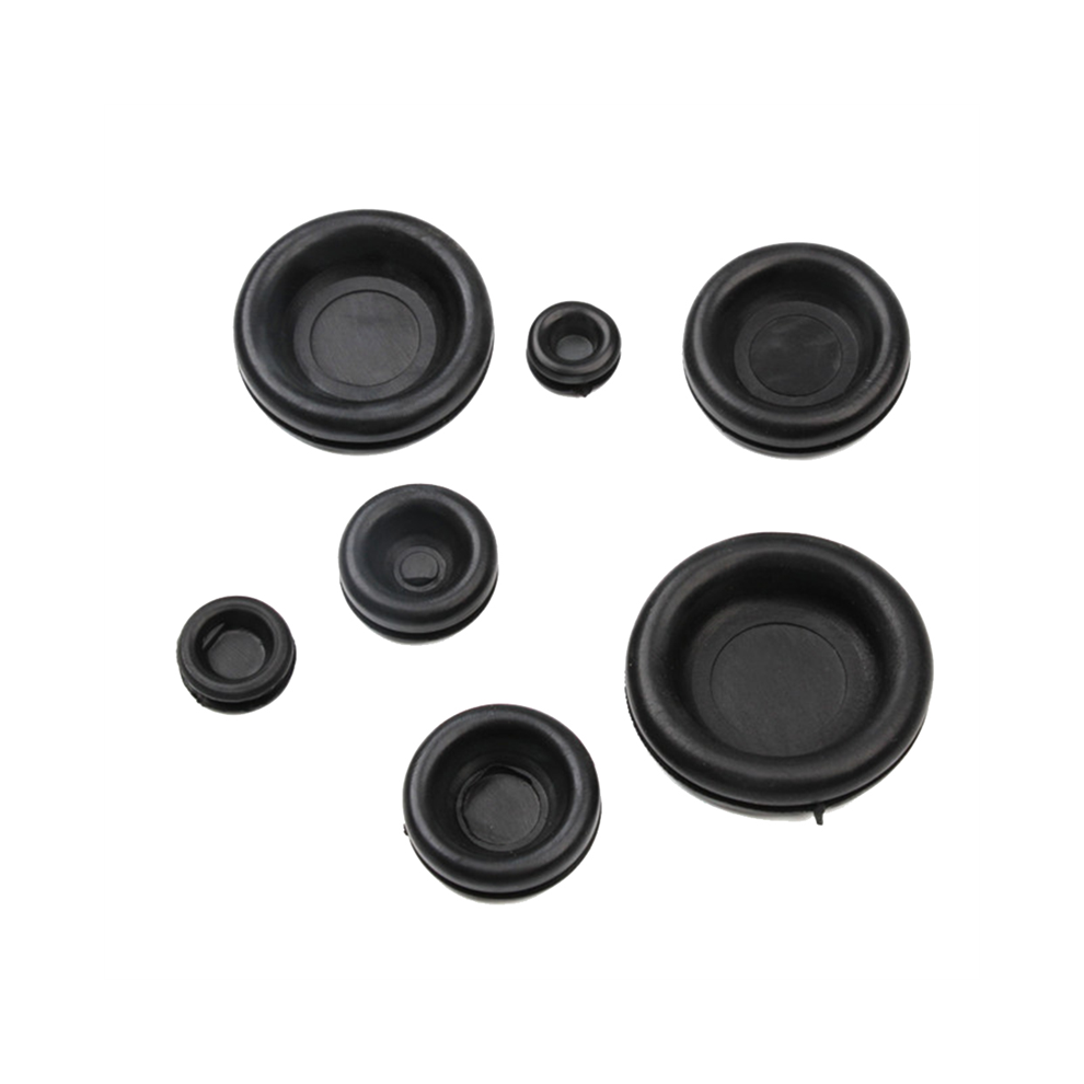 170Pcs 7 Sizes Rubber Grommet Assortment Kit 4851839526065