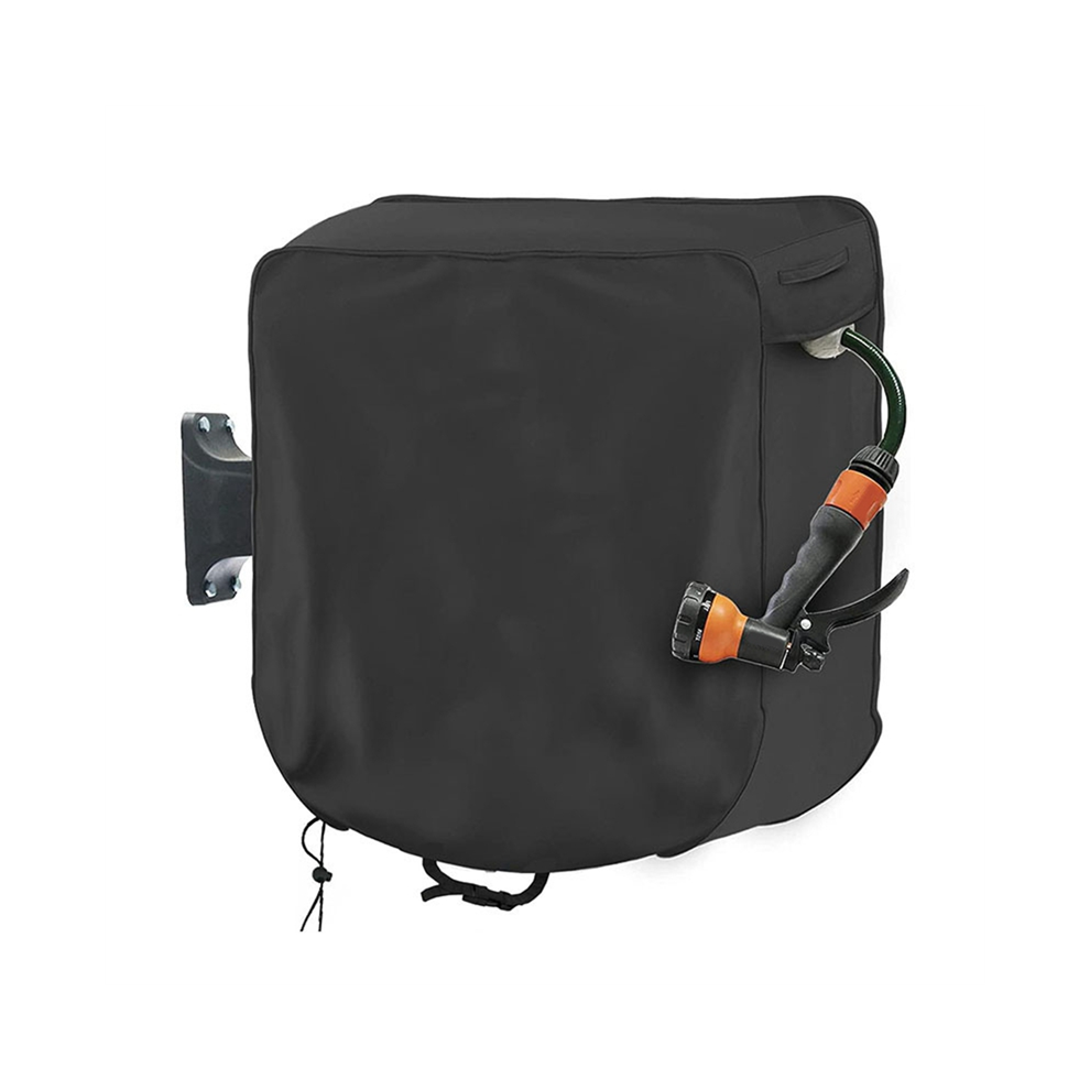 Square Hose Turntable Cover Wall-Mounted Retractable Hose Reel Cover 4851839528601