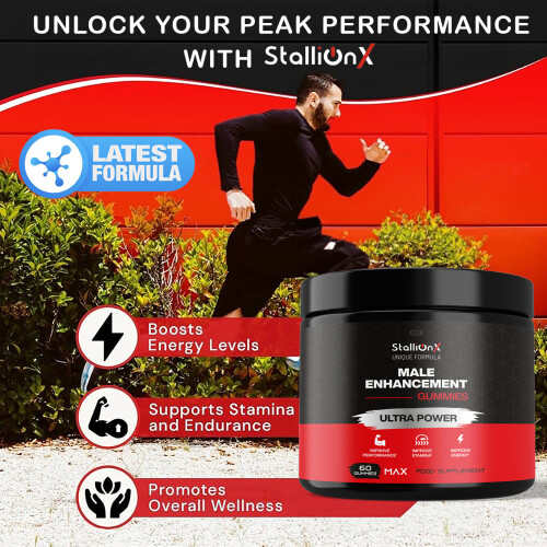 Stallion X Mens Enhancement Gummies 60 Gummies 2