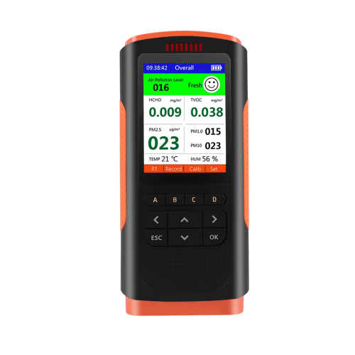 Detector de formaldeído e monitor de qualidade do ar para casa e carro 1