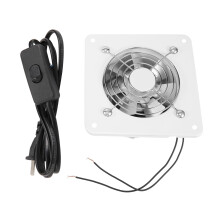 4 Inch Inline Duct Fan Air Ventilator Pipe Ventilation Exhaust Fan