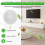 Zigbee/Tuya WIFI Smart Air Box Detector de dióxido de carbono Sensor de gás CO2 4