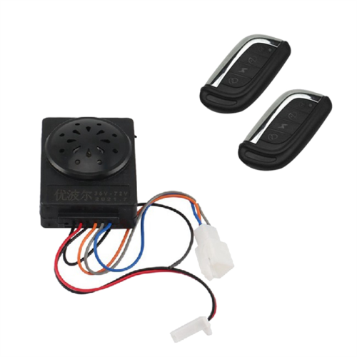 36V-72V Electric Scooter Alarm System Dual Remote Control Alarm 2
