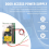 Fonte de alimentação para controle de acesso de porta com função UPS DC 12V 5A 4