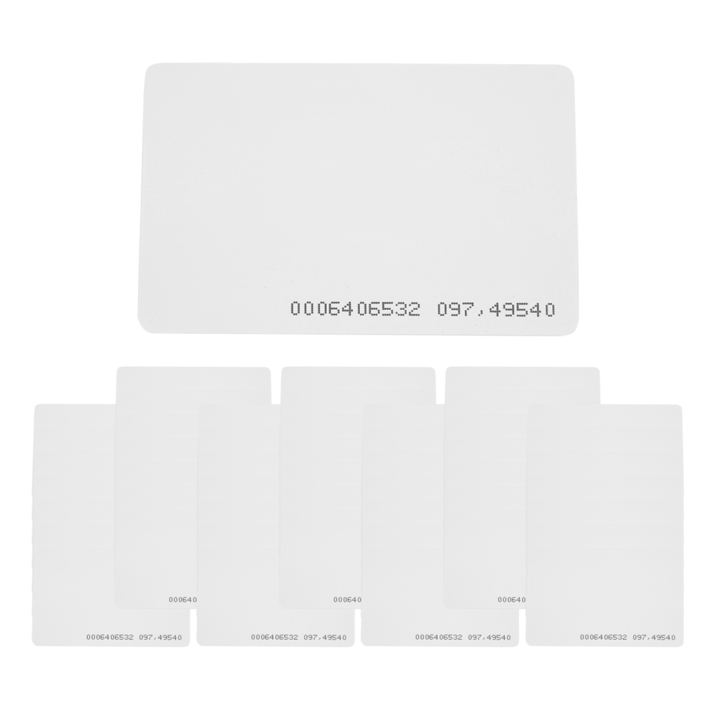 50Pcs Access Control Card 125Khz Em4100 Tk4100 Smart Proximity Card 4851839532196