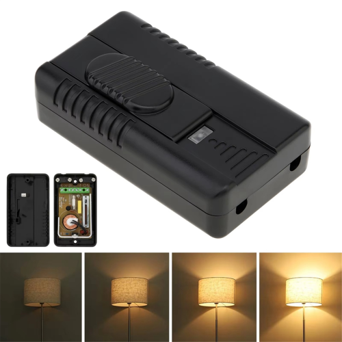 Foot Dimmer Switch Full Range Inline Slide Control Switch EU-Plug 1