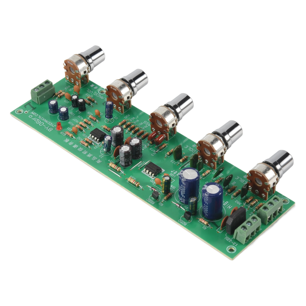 Audio Preamplifier Bass Midrange Treble Balance Audio Preamp 4851839539270