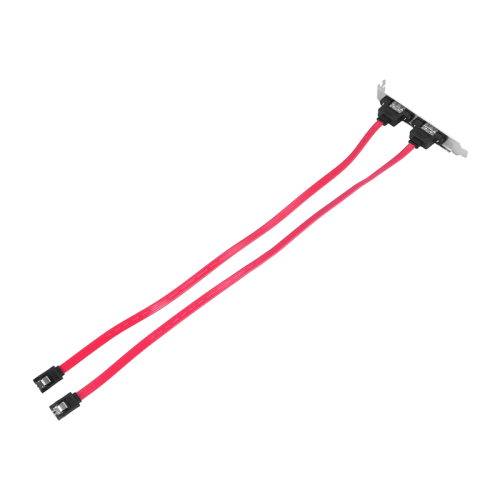Dual Port Serial Cable to ESATA Bracket Adapter Cable 2