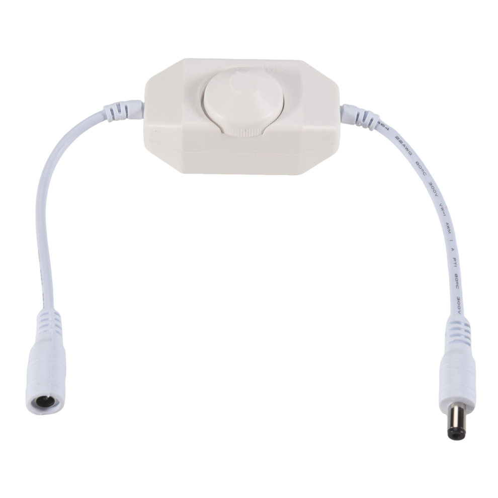 12V / 24V 6A Led Dimmer Controller Adjust Brightness, White 4851839539683