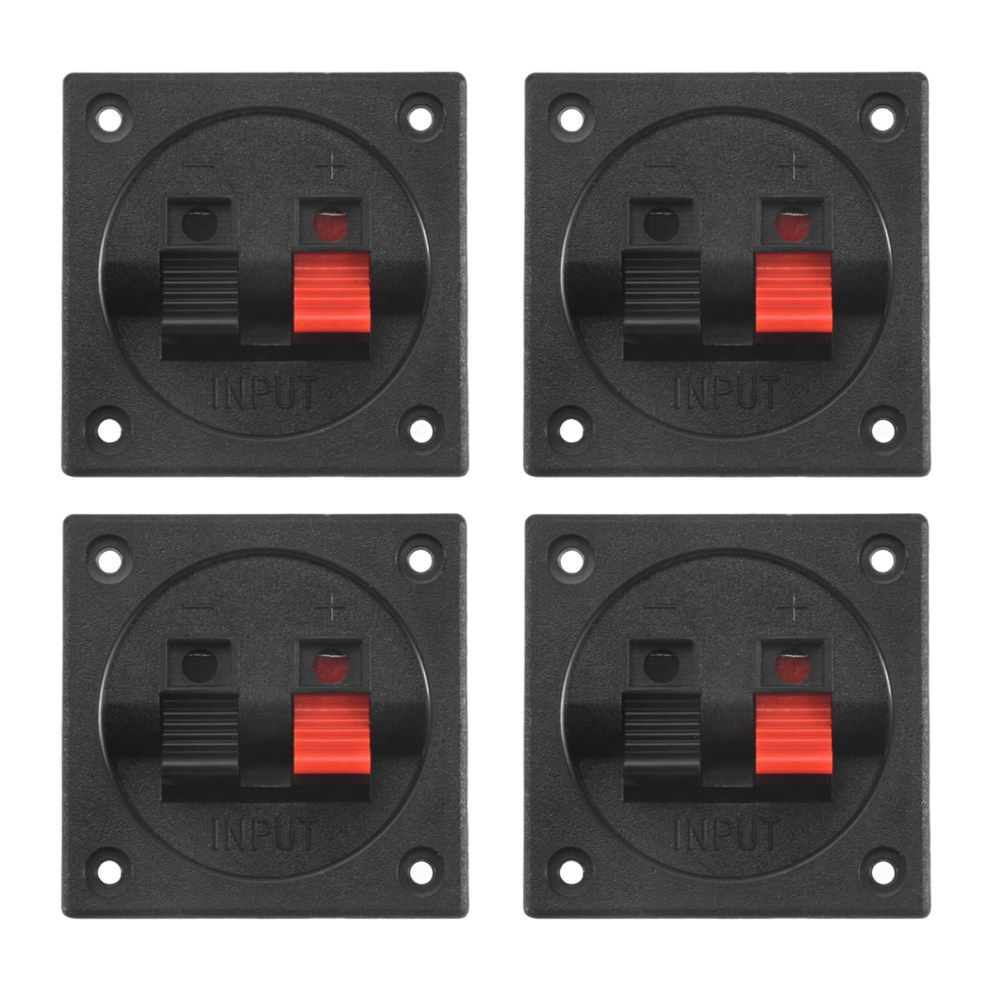 4Pcs Speaker Box Terminal Cup, Spring Square Subwoofer Box 4851839543475
