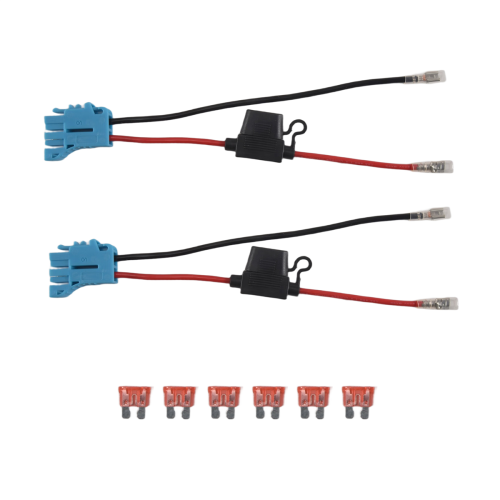 2Pack 12 AWG Wire Harness Connector Replacement with Fuse 1