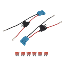 2Pack 12 AWG Wire Harness Connector Replacement with Fuse