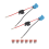 2Pack 12 AWG Wire Harness Connector Replacement with Fuse 4