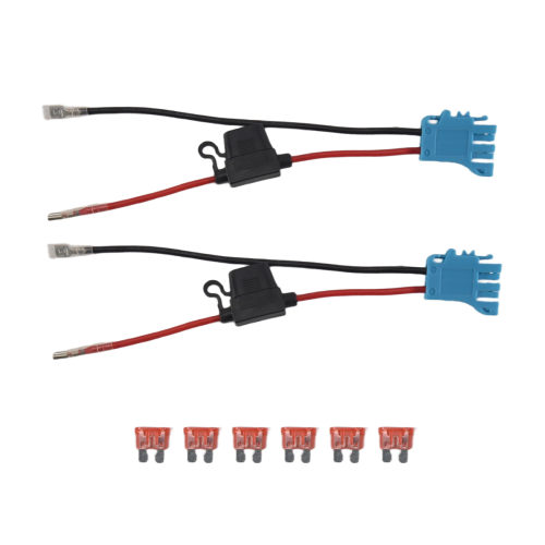 2Pack 12 AWG Wire Harness Connector Replacement with Fuse 2