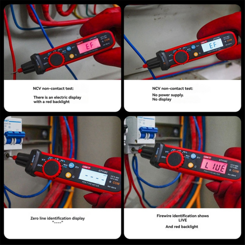 UT118C Pen-Type Meter Digital 600V DC AC Voltmeter 2