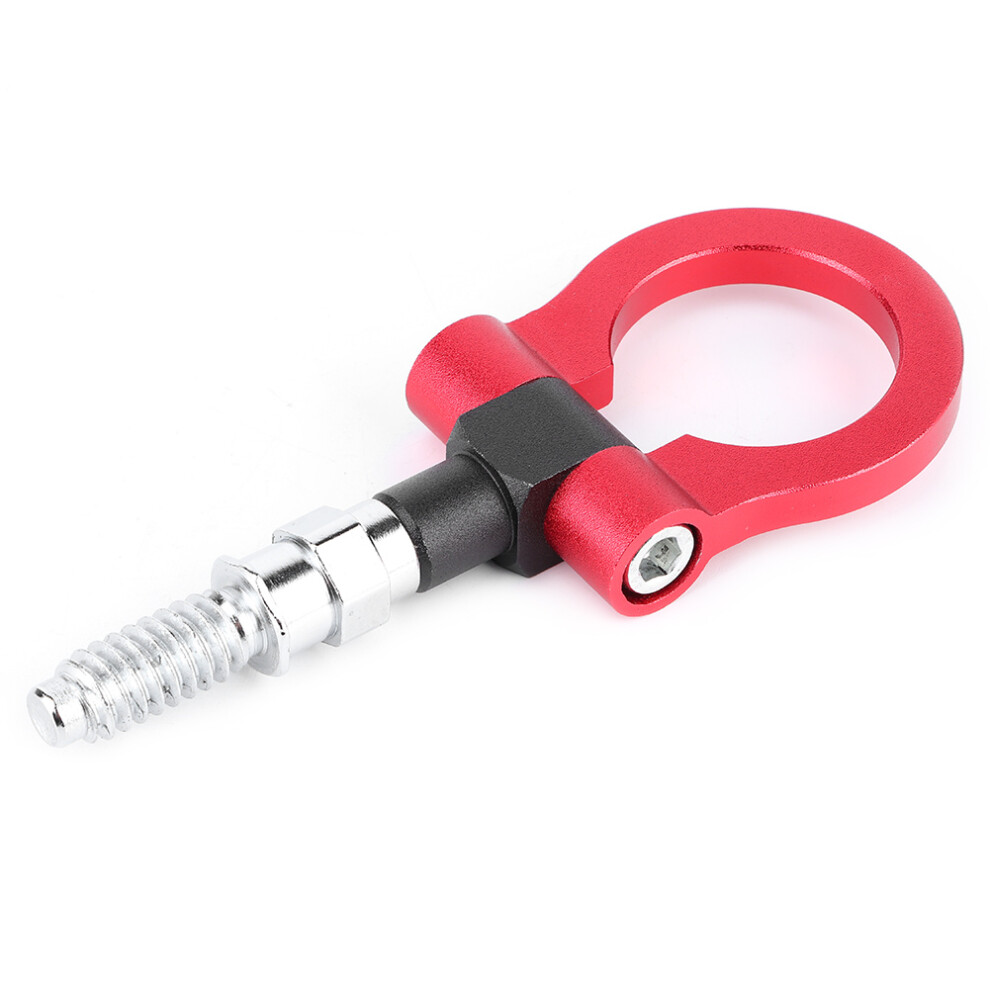 Car Auto Trailer Aluminum Alloy Front Tow Hook Decoration Towing Ring For E Series Red 4271324375914