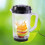 Juicer Blender Pitcher Replacement Plastic 1000ml Water Milk Cup Holder For Magic Bullet 3