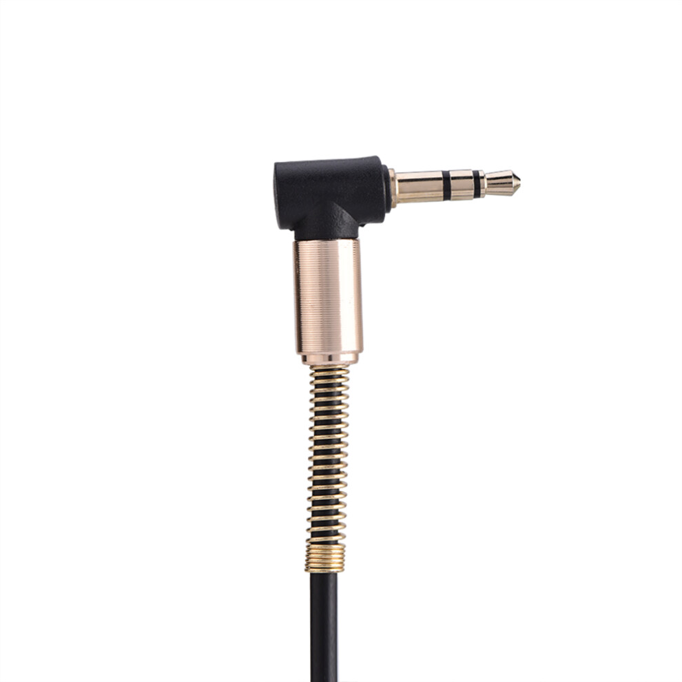 3.5Mm Male To Male Spring Aux Cable L Shaped & I Shaped Retractable Cord For Car Audio Earphone 8041324376251