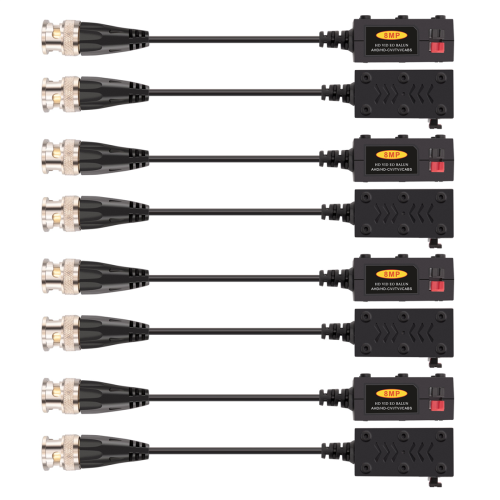 Μεταδότης Balun βίντεο 1080P AHD/HD-CVI/TVI/CVBS, 4 ζεύγη 2