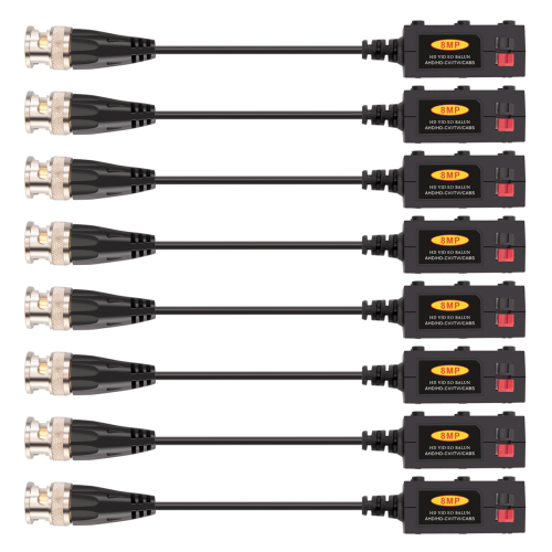 Μεταδότης Balun βίντεο 1080P AHD/HD-CVI/TVI/CVBS, 4 ζεύγη 1