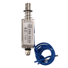 Sähkösolenoidi, työntö-/vetosolenoidi, 10 mm, DC 12 V, 2,1 kg voima